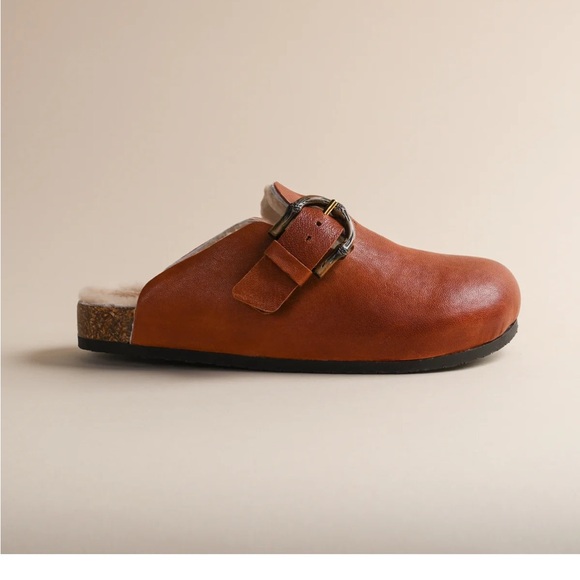 Brother Vellies Women's Greg Shoe in Caramel Brown Leather Women’s Size 6 1/2 - Picture 1 of 9